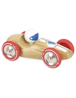 Vilac Voiture de course grand modèle bois naturel - Clearance
