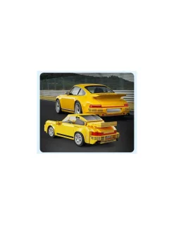 CaDA Bricks Voiture de course RUF CTR 2017 Yellowbird 222 pièces - CaDA Clearance