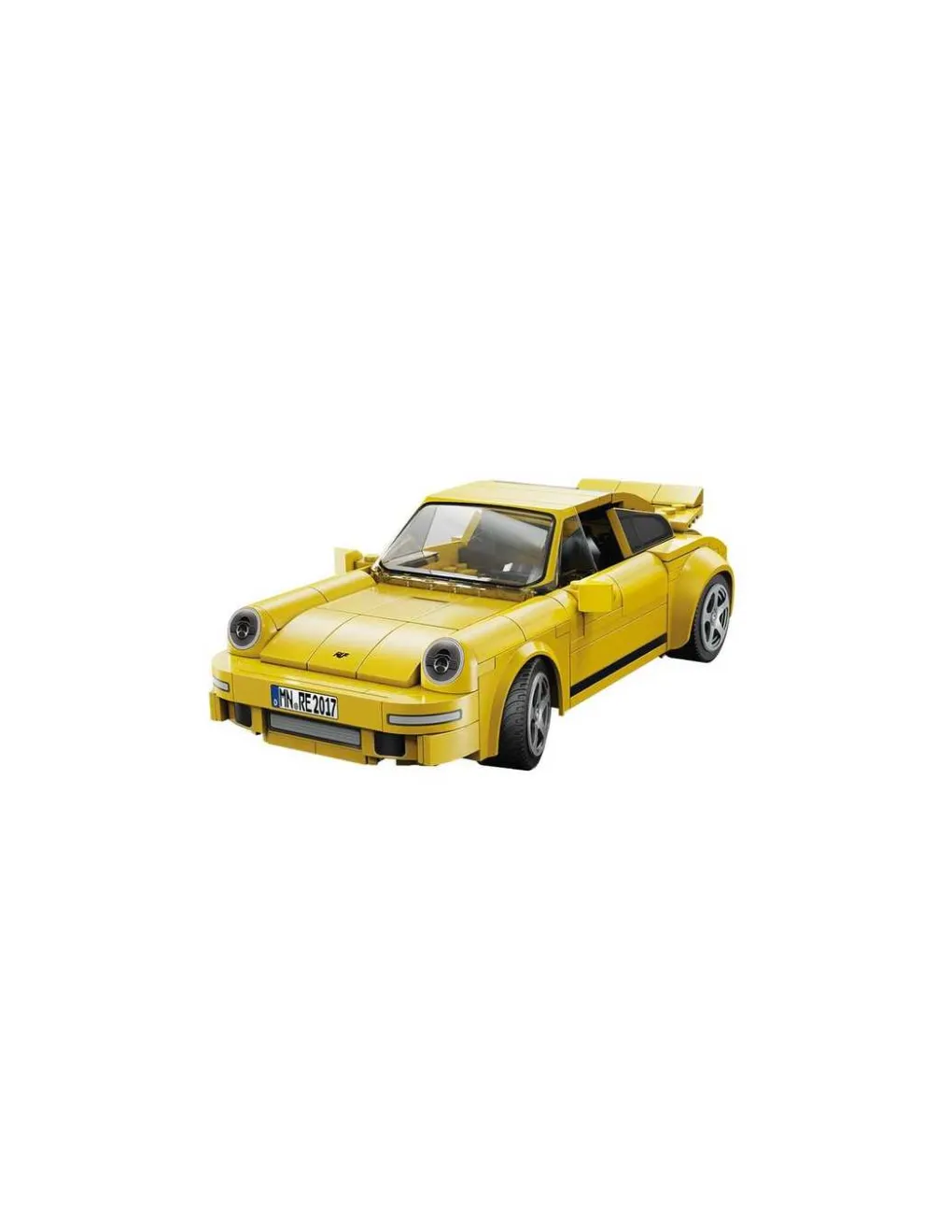CaDA Bricks Voiture de course RUF CTR 2017 Yellowbird 222 pièces - CaDA Clearance