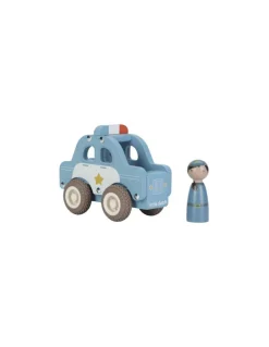 Little Dutch Voiture de police en bois - Clearance