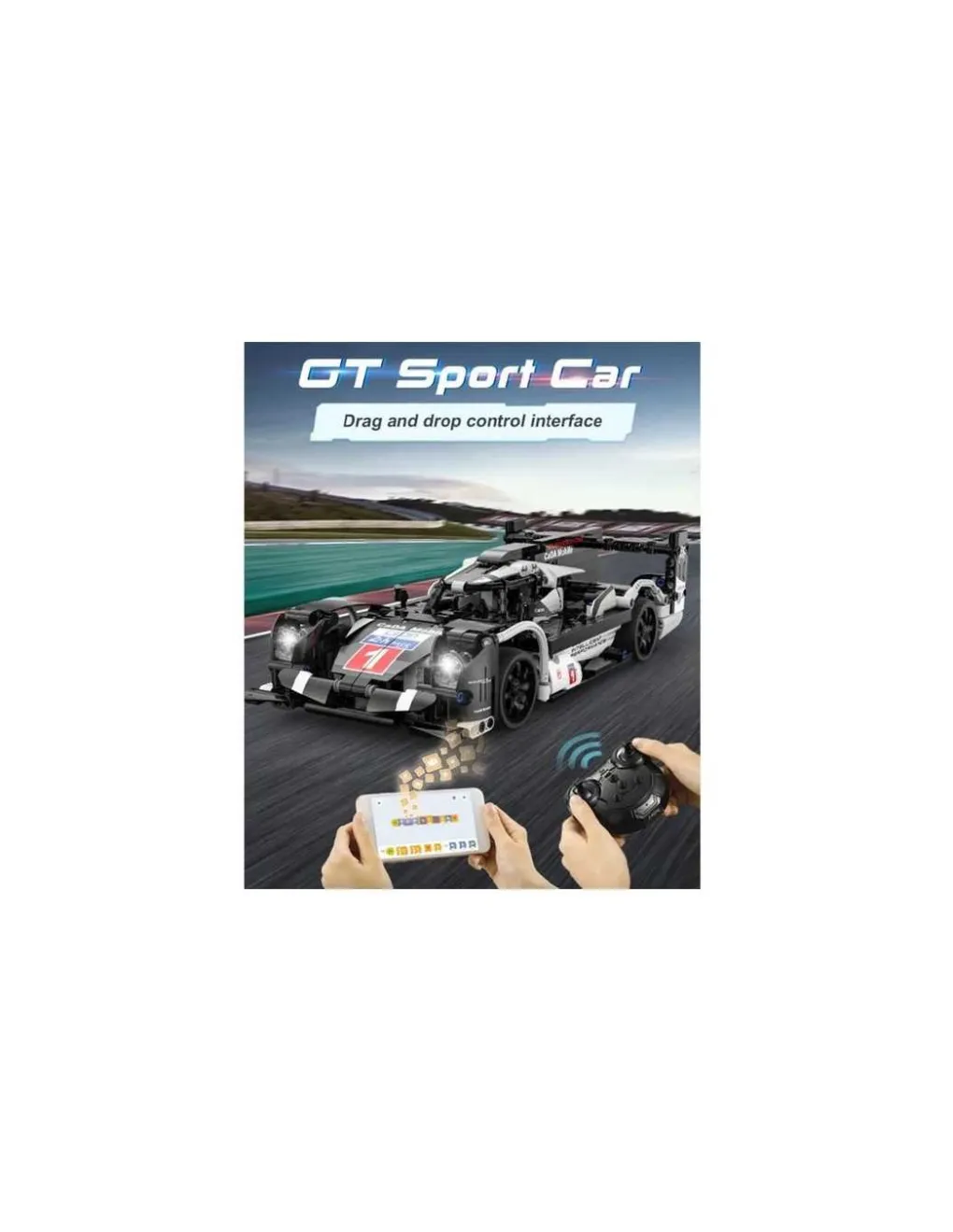 CaDA Bricks Voiture de sport GT Supercar 427 pièces - CaDA New
