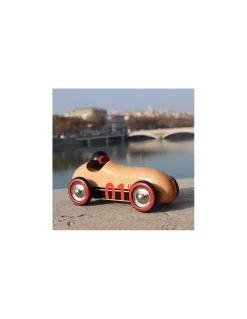 Vilac Voiture en bois naturel Old sport Compet’ - Outlet