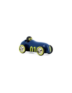 Vilac Voiture en bois Old sport Compet’ bleu nuit - Hot