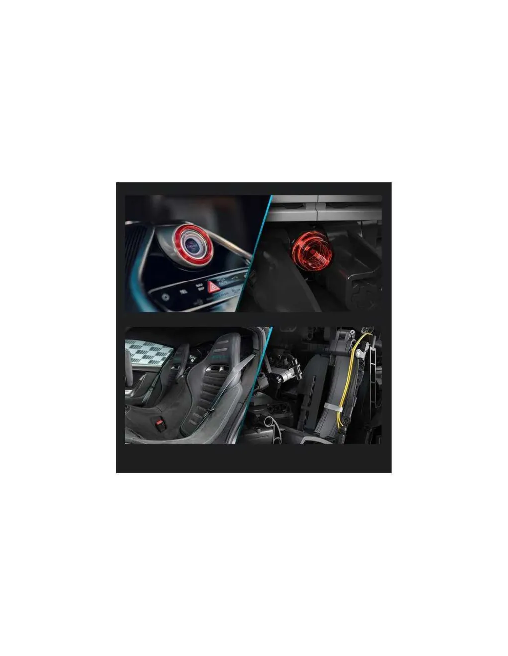 CaDA Bricks Voiture Mercedes AMG Project one 3295 pièces - CaDA Master Hot