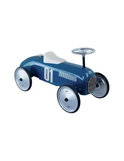 Vilac Voiture porteur métal bleu pétrole -