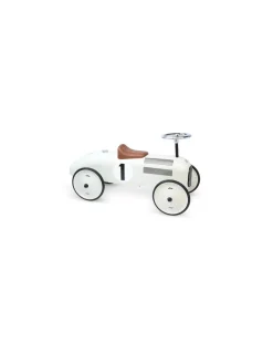 Vilac Voiture porteur métal crême -
