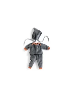 Djeco Vêtements de poupée Pearl Gray Pomea - Outlet