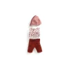 Djeco Vêtements de poupée Tenue Burgundy Pomea - Sale