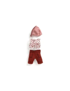 Djeco Vêtements de poupée Tenue Burgundy Pomea - Sale