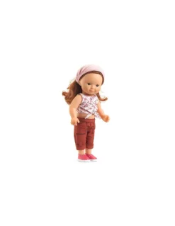 Djeco Vêtements de poupée Tenue Burgundy Pomea - Sale